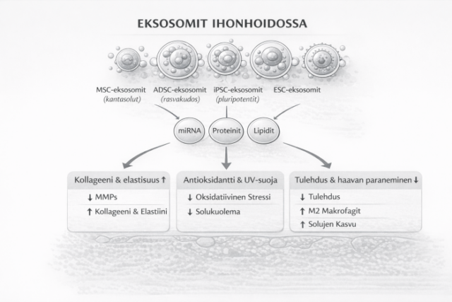 eksosomit ihonhoidossa